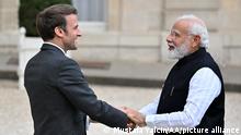 Francia e India piden fin inmediato de hostilidades en Ucrania
