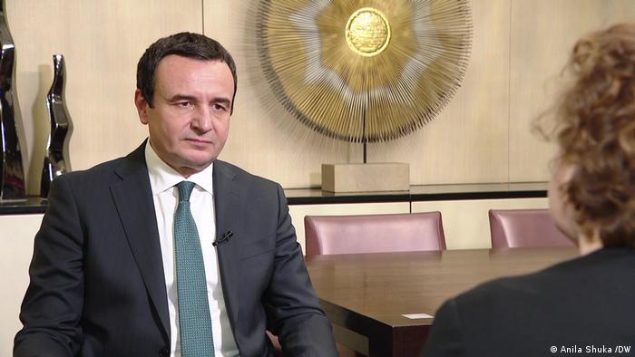 DW-Interview mit Albin Kurti, Premierminister des Kosovo