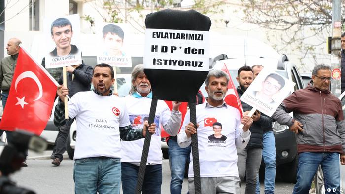 Türkei Protest gegen HDP in Ankara