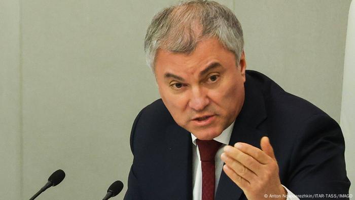Спікер російської Держдуми В'ячеслав Володін 