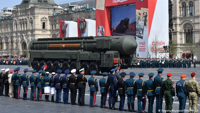 Moskau Generalprobe für Militärparade zum Tag des Sieges