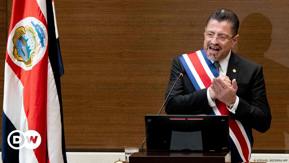 Costa Rica: Rodrigo Chaves asume como presidente |  Noticias |  DW