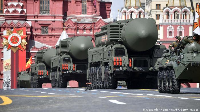 Nukelarno oružje na paradi u Moskvi