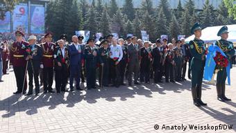 Почести ветеранам войны, Алматы