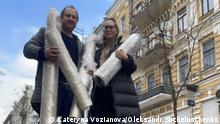 Ołeksandr Szczeluszczenko i Kateryna Wozianowa ratują ukraińską sztukę
