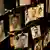 Fotografias penduradas em fios, em homenagem a vítimas de genocídio de 1994 em Ruanda