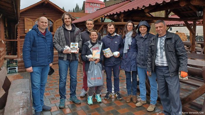Humanitären Hilfstransport von Dresden nach Czernowitz via Nordrumänien