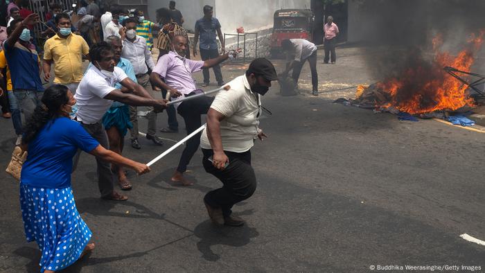 Sri Lanka I Proteste in Colombo