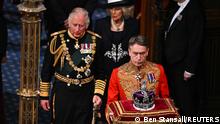 Prince Charles deputizes at opening of UK Parliament