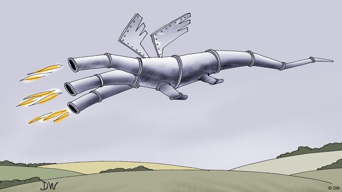 Caricatura de Sergei Elkin.
