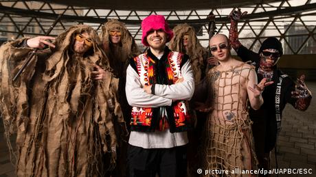 Гурт Kalush Orchestra на Євробаченні в Турині