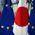 Japanese and EU flags 