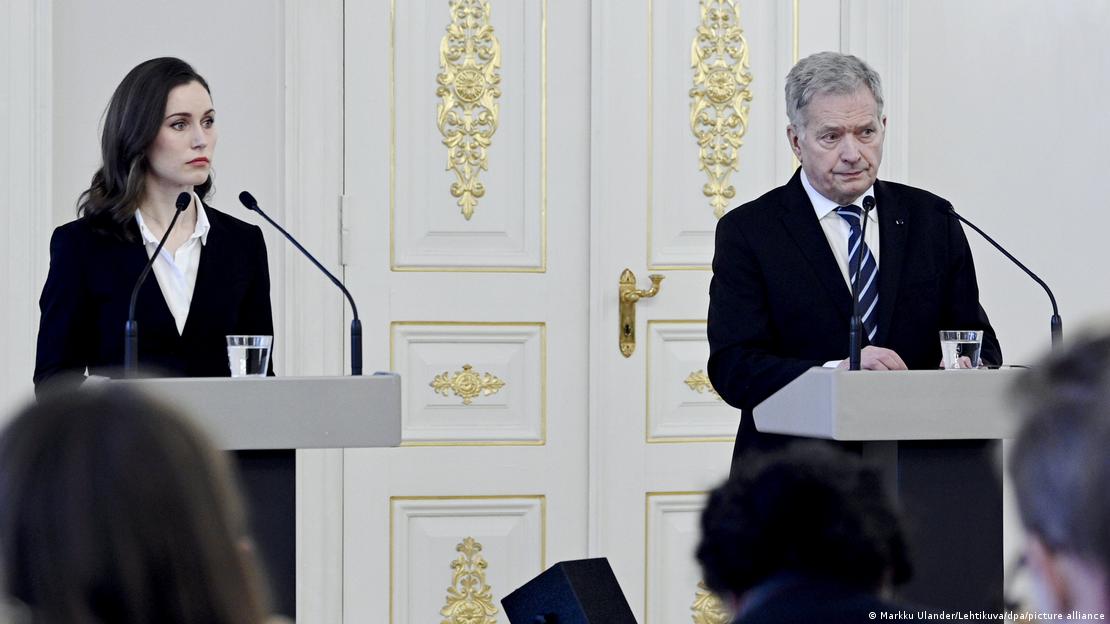 Finlandiya Başbakanı Sanna Marin ve Cumhurbaşkanı Sauli Niinistö 