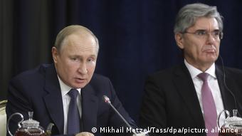 Πούτιν και Κέζερ στο Σότσι το 2019