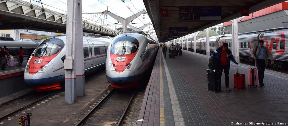 Ρωσικά τρένα κατασκευασμένα από τη Siemens