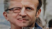 Jean-Luc MELENCHON (Union Populaire) and Emmanuel Macron (LREM). Illustration of the first round of the presidential election in France, with ballot papers, April 10, 2022. Photo by Patrick Batard / ABACAPRESS.com