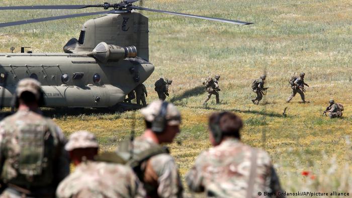 Nordmazedonien | NATO-Militärübung Swift Response 22