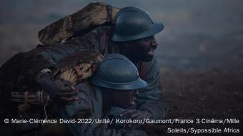Scene from the film 'Père & Soldat' by Mathieu Vadepied Scene from the film 'Père & Soldat' by Mathieu Vadepied