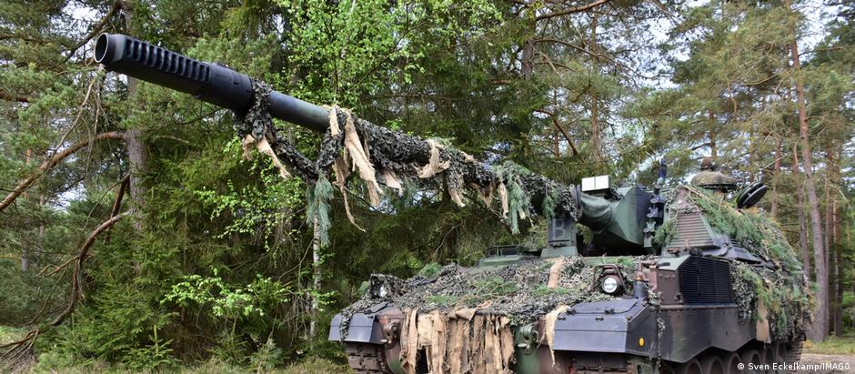 Samohodna haubica 2000 kakvu Njemačka šalje Ukrajini kao vojnu pomoć