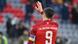 Robert Lewandowski waves to the Bayern Munich fans Robert Lewandowski waves to the Bayern Munich fans