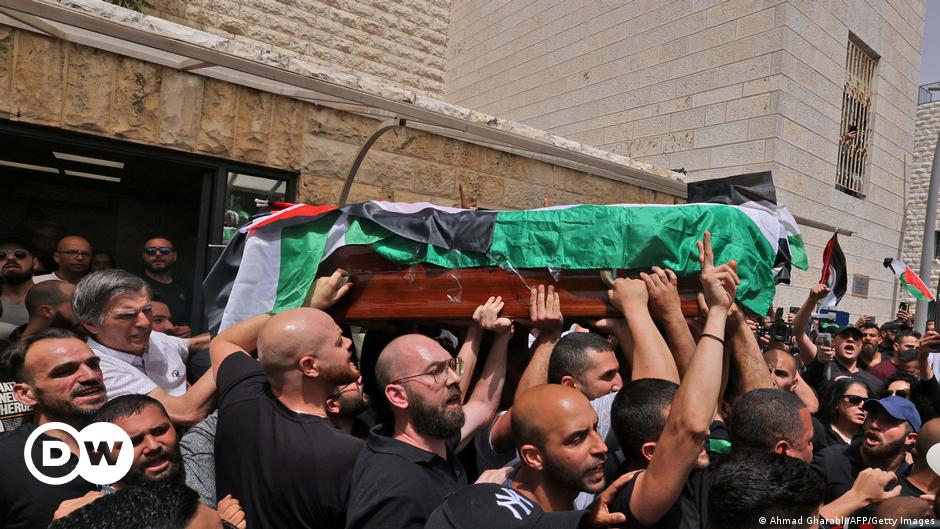 Zusammenstöße bei Beerdigung der getöteten Journalistin in Jerusalem