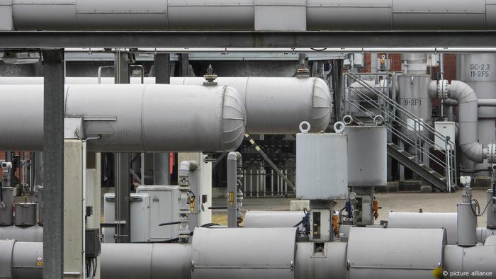 Газове сховище біля Гамбурга
