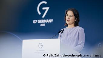 Η Γερμανίδα υπ. Εξωτερικών Αναλένα Μπέρμποκ στο G7