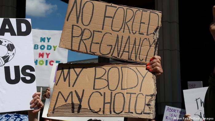 USA |  protest gegen Abtreibungsgesetz