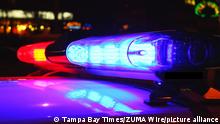 March 16, 2021, Florida, USA: Police lights. (Credit Image: Â© Tampa Bay Times via ZUMA Wire