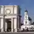 Триумфалната капија и православниот соборен храм во молдавскиот главен град Кишињев