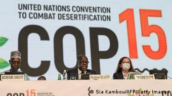 Cérémonie de lancement de la COP15 à Abidjan.