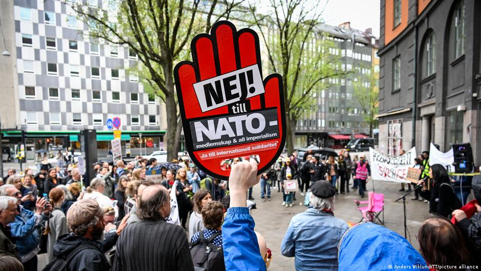 Schweden | Demonstration gegen einen Nato-Beitritt