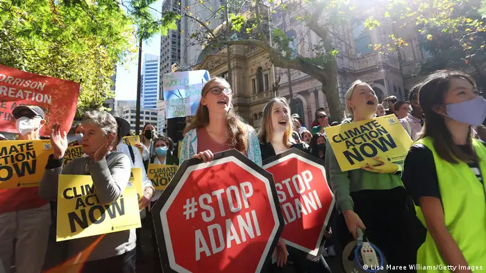 Australien Schulstreik Protest Sydney Klima Wahlen 2022 