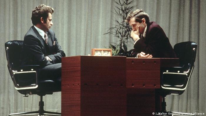 Boris Spaski i Bobi Fišer 1972. u šahovskom „meč veka“ u Rejkjaviku