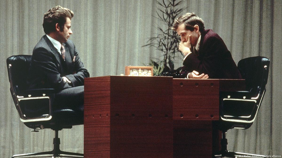 July 1972,Reykjavik, Iceland, Russian chess master Boris Spassky