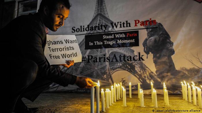 Afghanistan | Kabul im Jahr 2015 | Gedenken Bataclan Anschlag in Paris