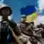 Бойцы территориальной самообороны под Киевом