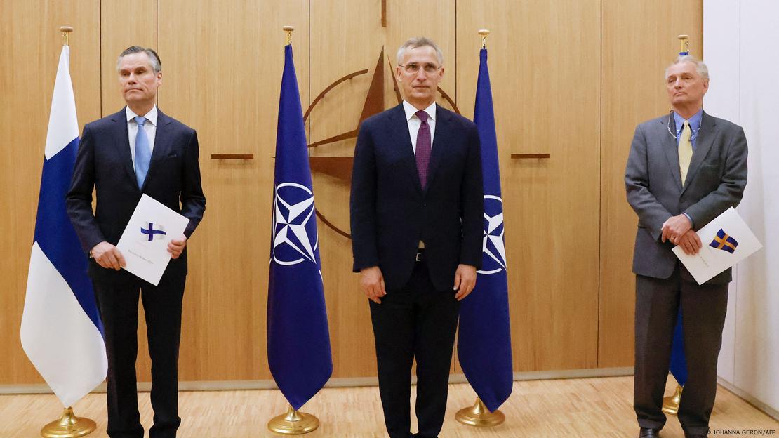 İsveç ve Finlandiya temsilcileri üyelik başvurularını Mayıs ayında NATO Genel Sekreteri Jens Stoltenberg'e sunmuştu