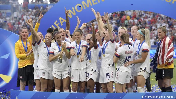 Mundial de Fútbol Femenino 2019: el equipo de EE. UU., dirigido por Jill Ellis.