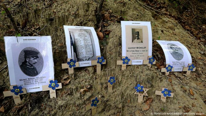 Fotos von vermissten Soldaten aus dem Ersten Weltkrieg