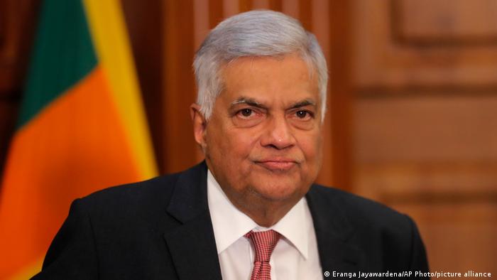 Ranil Wickremesinghe, ex primer ministro, y ahora presidente interino de Sri Lanka.