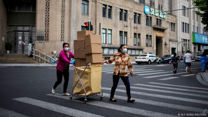 China Shanghai | leichte Lockerungen in COVID-Lockdown