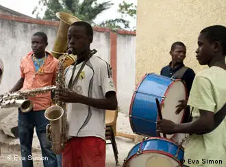 La musique: Un instant de bonheur pour ces jeunes congolais