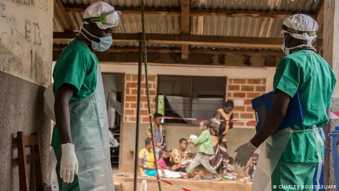 Zentralafrikanische Republik Patienten mit Affenpocken