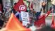 A group of people gather outside Municipal Theater to protest Tunisian President Kais Saied in Tunis A group of people gather outside Municipal Theater to protest Tunisian President Kais Saied in Tunis