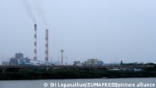 June 24, 2021, Chennai, Tamil Nadu, India: Smoke coming out from the Ennore thermal power station on the outskirts of Chennai. (Credit Image: Â© Sri Loganathan/ZUMA Wire