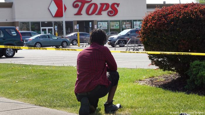 Tops market in Buffalo, New York after a mass shooting last month