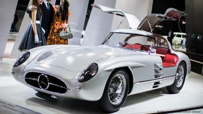 The Mercedes Benz 1955 300 SLR Uhlenhaut Coupe