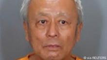 Suspect in the Laguna Woods church shooting David Chou, 68, of Las Vegas is shown in this police booking photo released by the Orange County Sheriff's Department on May 16, 2022. Orange County Sheriff's Department/Handout via REUTERS ATTENTION EDITORS - THIS IMAGE HAS BEEN SUPPLIED BY A THIRD PARTY. IT IS DISTRIBUTED, EXACTLY AS RECEIVED BY REUTERS, AS A SERVICE TO CLIENTS