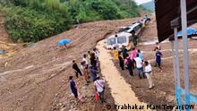 Indien Assam Barak-Tal und Hafflong | Überschwemmungen